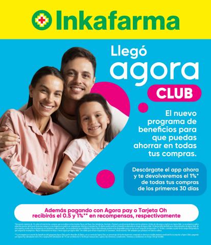 Oferta en la página 3 del catálogo Agora club Noviembre  de InkaFarma