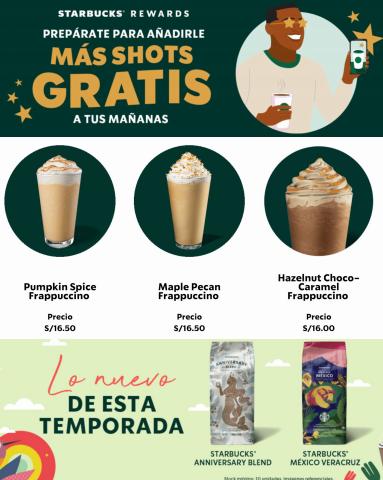 Ofertas de Restaurantes en Piura | Lo nuevo de esta temporada  de Starbucks | 29/9/2022 - 31/1/2023