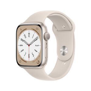 Oferta de Apple Watch Series 8 GPS (45mm) - Blanco Estrella- Correa Deportiva Blanco Estrella por S/ 2199 en iShop