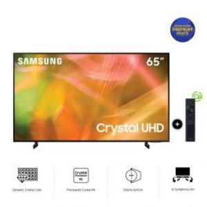 Oferta de Televisor Smart Uhd 4K Samsung 65 Pulgadas Crystal Un65Au8000Gxpe (2021) por S/ 1379 en Carsa