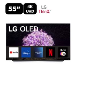 Oferta de Televisor Smart Uhd 4K Lg 55 Pulgadas Oled Thinq Ai Oled55C1Psa (2021) por S/ 4299 en Carsa