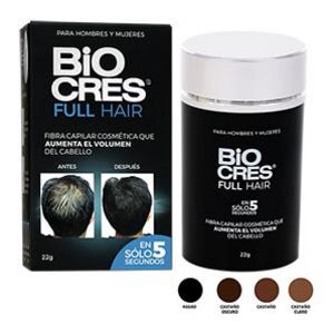 Oferta de Fibra Capilar Biocres Full Hair Color Negro - Frasco 22 G por S/ 58,2 en Mifarma