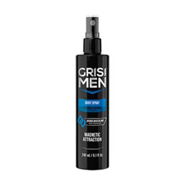 Oferta de Body Spray Grisi Men Magnetic  - Frasco 240ML por S/ 22,9