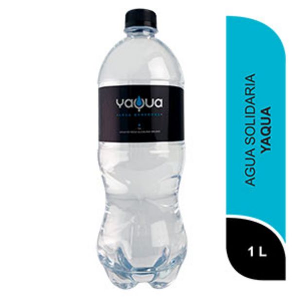Oferta de Agua sin Gas Yaqua - Botella 1 LT por S/ 2