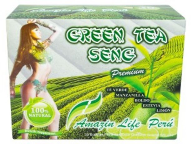 Oferta de Té Verde Green Tea Seng Filtrante Sabor Limón por S/ 11,9