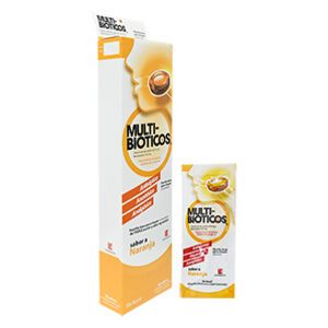 Oferta de Multi-bioticos Pastilla dura con sabor a Naranja por S/ 128,5 en Mifarma