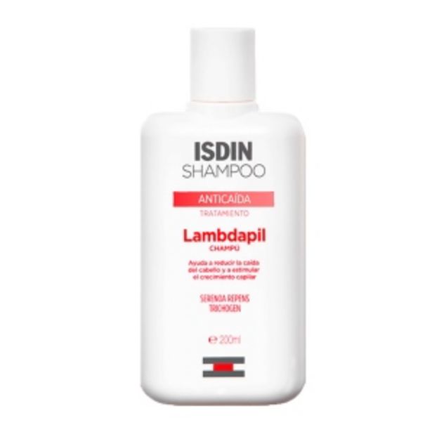 Oferta de Shampoo Anticaída ISDIN Lambdapil - Frasco 200 ML por S/ 84