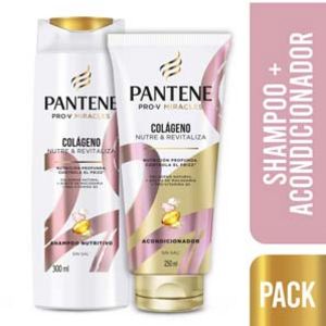 Oferta de Pack Shampoo y Acondicionador Pantene Pro-V Colageno por S/ 29,9 en Mifarma