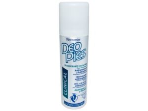 Oferta de Desodorante Spray Deo Pies Clinical - Frasco 260 ML por S/ 27,5 en Mifarma
