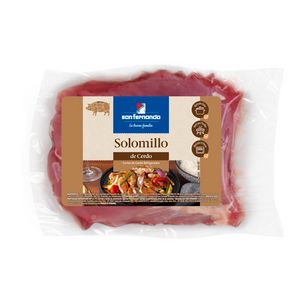 Oferta de Solomillo de cerdo x und  Rango 0.6 a 0.8 kg. por S/ 27,9 en San Fernando