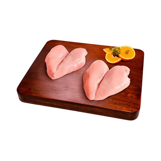Oferta de Filete de pechuga de pollo  corte mariposa  (Rango 1.00 a 1.10 Kg) por S/ 24,8