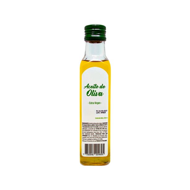 Oferta de Aceite de oliva extra virgen  x 200 Ml. por S/ 10,5