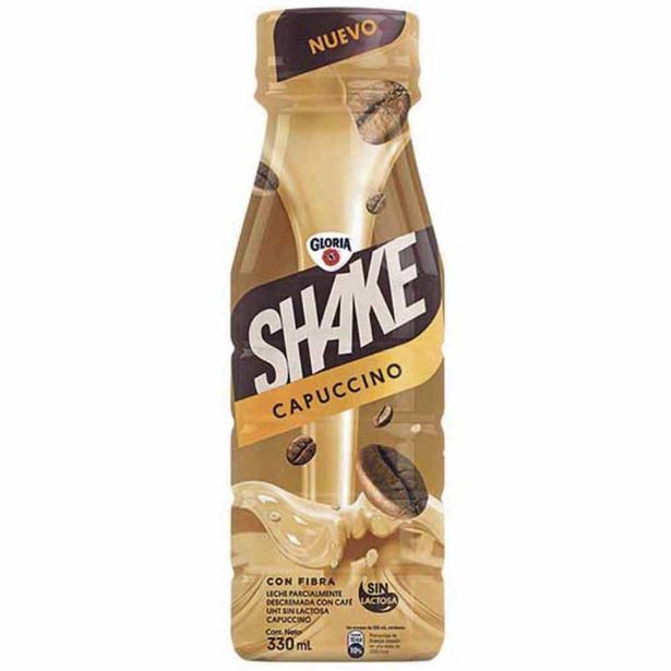 Oferta de Bebida Láctea Shake UHT Gloria Capuccino 330 ml por S/ 3,5