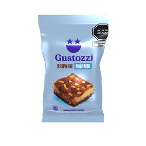 Oferta de Brownie Gustozzi Marmoleado con castañas x 42 gr por S/ 2,5 en Tambo