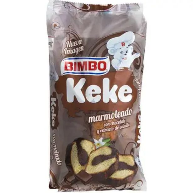 Oferta de Keke Bimbo Marmoleado Familiar 380 g por S/ 8,9