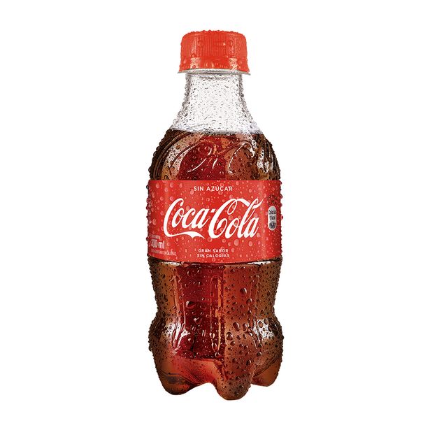 Oferta de Gaseosa Coca Cola Zero x 300ml por S/ 2