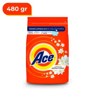 Oferta de Detergente Ace Floral x 480 Gr por S/ 8,1 en Tambo