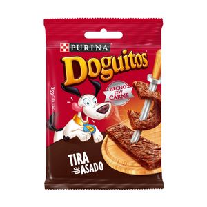 Oferta de Comida De Perro Doguitos Tira De Asado x 65 Gr por S/ 10,1 en Tambo