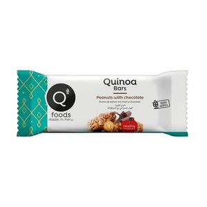 Oferta de Barra de Cereal Quinoa Bars de Maní con Chocolate 30 g por S/ 3 en Tambo
