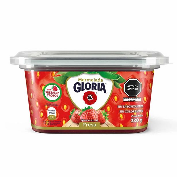 Oferta de Mermelada de Fresa Gloria 320 g por S/ 5,9