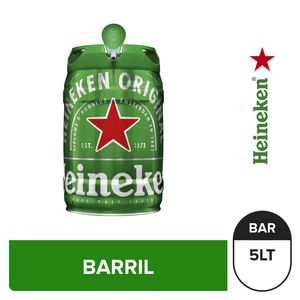 Oferta de Cerveza Heineken Barril 5 L por S/ 90 en Tambo