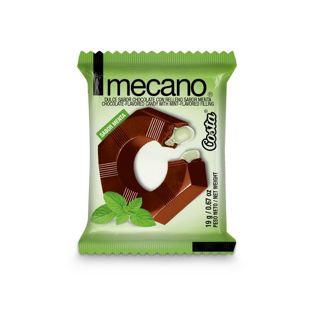 Oferta de Chocolate Mecano Menta 19 gr por S/ 1,2