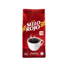 Oferta de Café Sello Rojo Tradicional 212 g por S/ 8,9 en Tambo