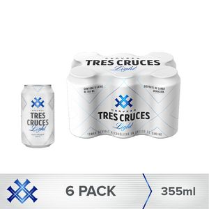 Oferta de Cerveza Tres Cruces Light Six pack Lata 355 ml por S/ 20 en Tambo