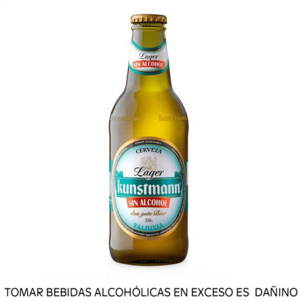 Oferta de Cerveza Kunstmann Sin Alcohol 0.5 Botella 330 Ml por S/ 14,3