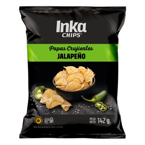 Oferta de Papas Inka Chips Jalapeño 142 g por S/ 8,9 en Tambo
