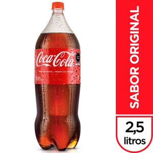 Oferta de Gaseosa COCA COLA Botella 2.5L por S/ 9 en Vivanda
