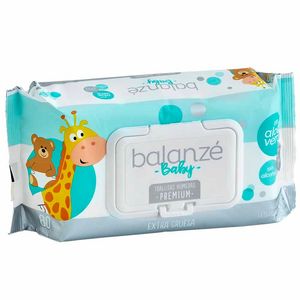 Oferta de Toallitas Húmedas para Bebé BALANZÉ Premium Paquete 80un por S/ 7,9 en Vivanda