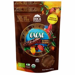 Oferta de Cacao en Polvo Orgánico INKAFOREST Doypack 200g por S/ 18,3 en Vivanda