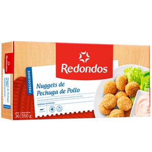 Oferta de Nuggets de Pechuga de Pollo REDONDOS Caja 36un por S/ 16,6 en Vivanda