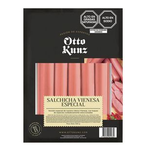 Oferta de Salchicha Vienesa Especial OTTO KUNZ Paquete 500g por S/ 15,1 en Vivanda