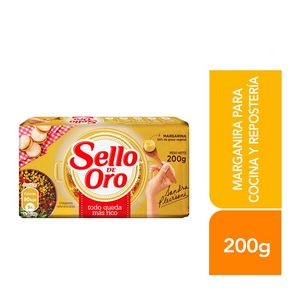 Oferta de Margarina SELLO DE ORO Barra 200g por S/ 4,4 en Vivanda