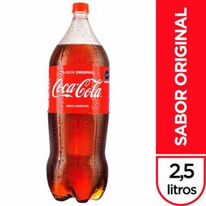 Oferta de Gaseosa COCA COLA Botella 2.5L por S/ 8,5 en Vivanda