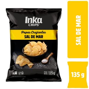Oferta de Papas INKA CHIPS con Sal de Mar Bolsa 135g por S/ 7,99 en Vivanda