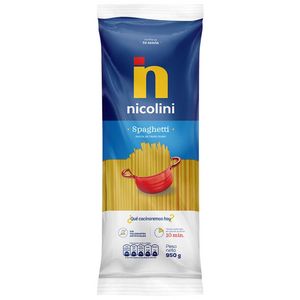 Oferta de Fideos Spaghetti NICOLINI Bolsa 950g por S/ 4,4 en Vivanda