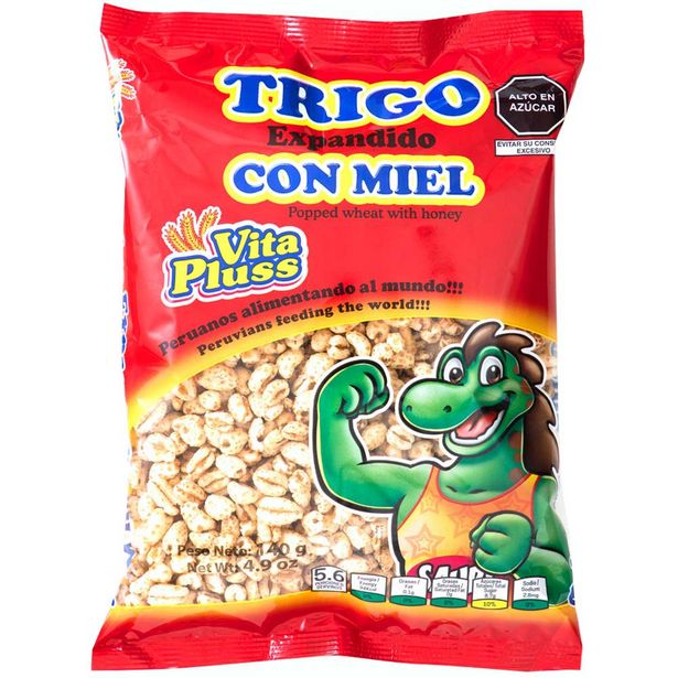Oferta de Cereal de Trigo con Miel VITA PLUSS Bolsa 140g por S/ 3,5