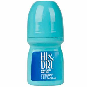 Oferta de Desodorante en Roll On para Mujer HI & DRI Unscented Frasco 50ml por S/ 13,4 en Vivanda