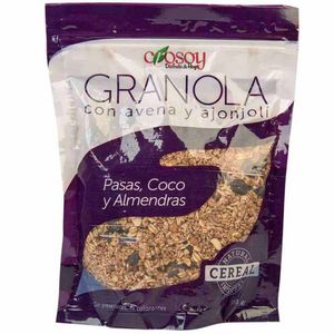 Oferta de Cereal CROSOY Granola Bolsa 380Gr por S/ 12,8 en Vivanda