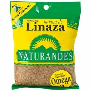 Oferta de Cereal NATURANDES Harina de linaza Bolsa 300Gr por S/ 10 en Vivanda