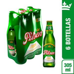 Oferta de Cerveza PILSEN Callao Botella 305ml Paquete 6un por S/ 20,9 en Vivanda