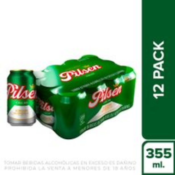 Oferta de Cerveza Pilsen Callao Pack 12 Latas de 355 ml c/u por S/ 39,9