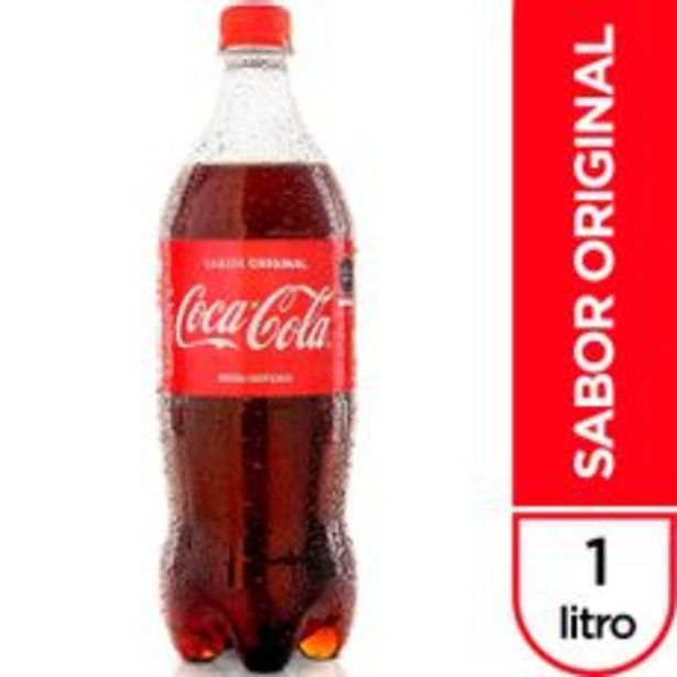 Oferta de Gaseosa Coca Cola Botella 1 Lt por S/ 4,3