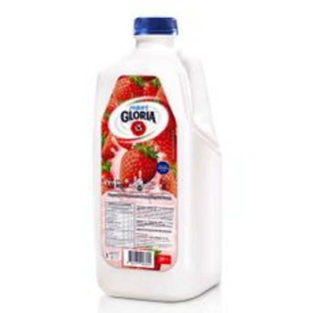 Oferta de Yogurt Parcialmente Descremado Fresa Gloria Galonera 1.9 kg por S/ 8,99
