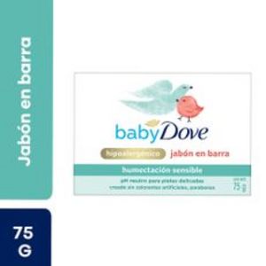 Oferta de Jabón en Barra Sensible Dove Baby 75g por S/ 2,8 en Metro