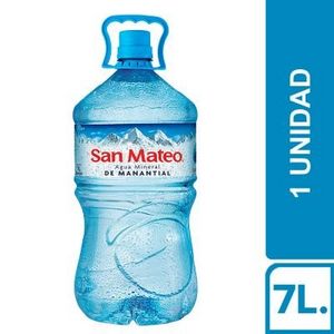 Oferta de Agua Mineral Sin Gas Bidón Bidón 7 L por S/ 6,5 en Tottus