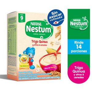 Oferta de Cereal infantil Nestum&reg; Trigo Quinua y otros 6 cereales 350g por S/ 15,84 en Tottus
